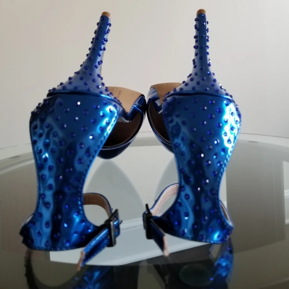 🆕️⬇️Charles by Charles David POISON Stiletto Ankle Strap Pump - Picture 11 of 16